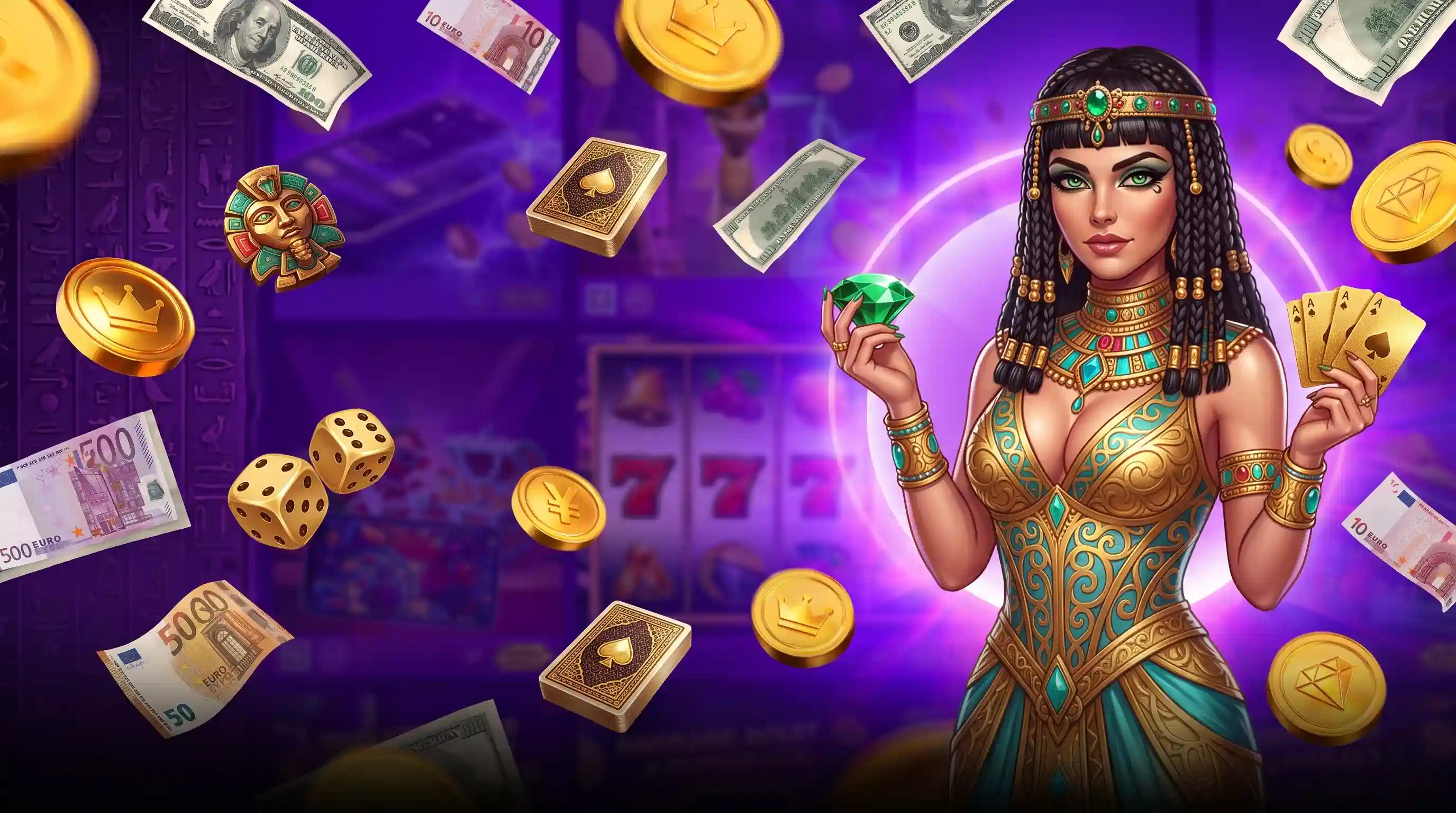 Beliebte Automatenspiele bei BIGGG Casino Deutschland entdecken.